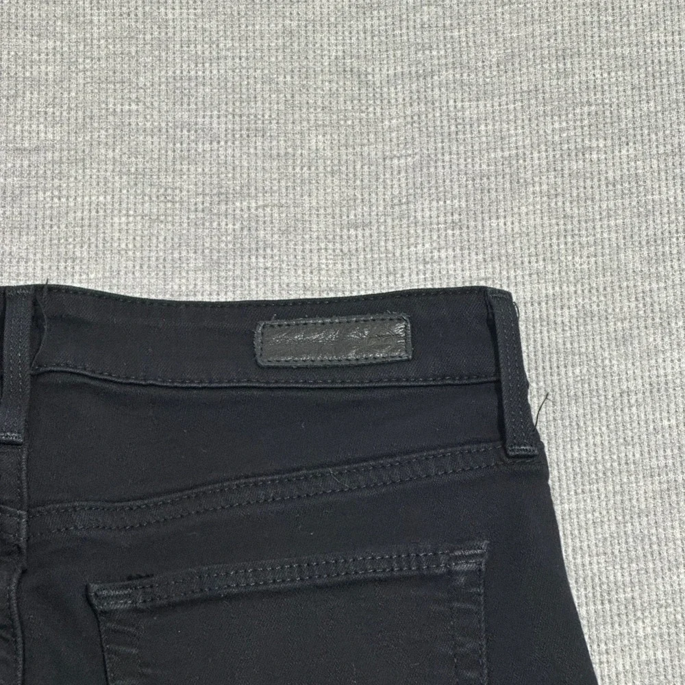 AG Adriano Goldschmied The‎ Farrah Skinny High Rise Jeans Black Women's Size 24R